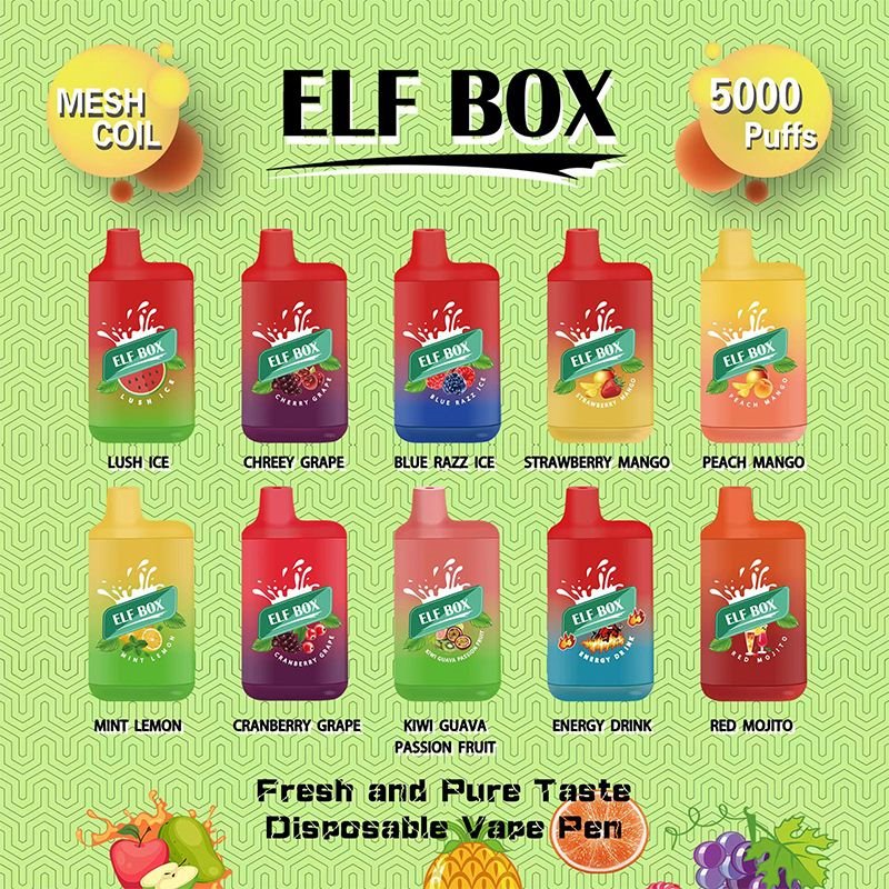 product-800-800 Doloda elf box 5000 electroic cigarette disposable vape