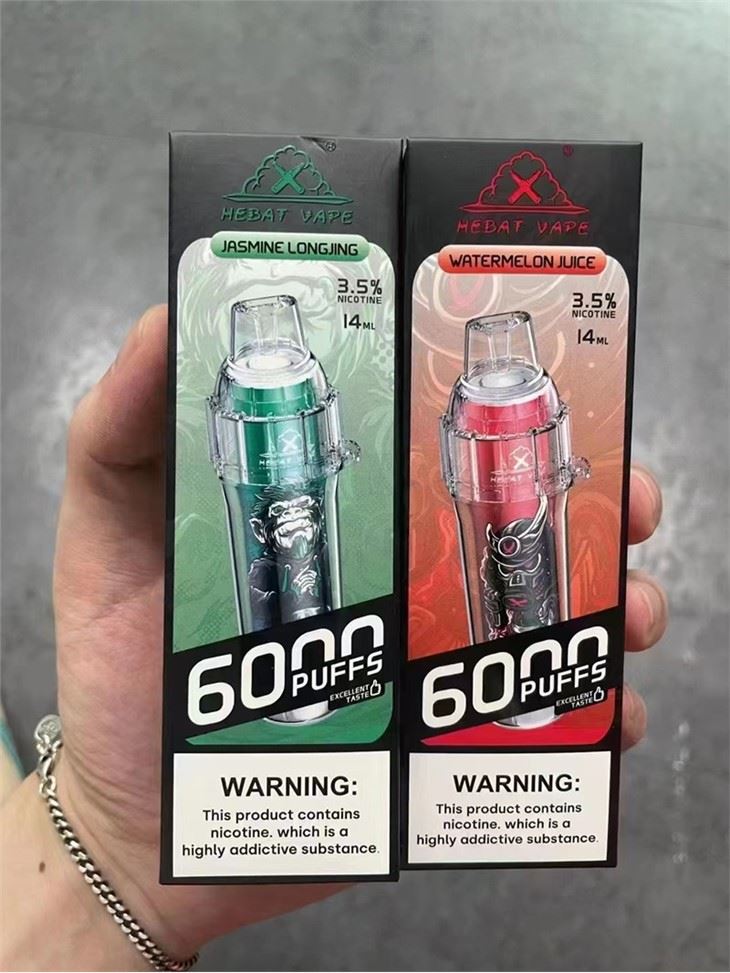 Hebat 6000 Puffs Boom Disposable Vape