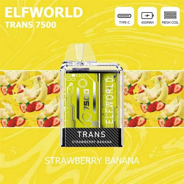 ELFWORLD TRANS 7500 PUFF