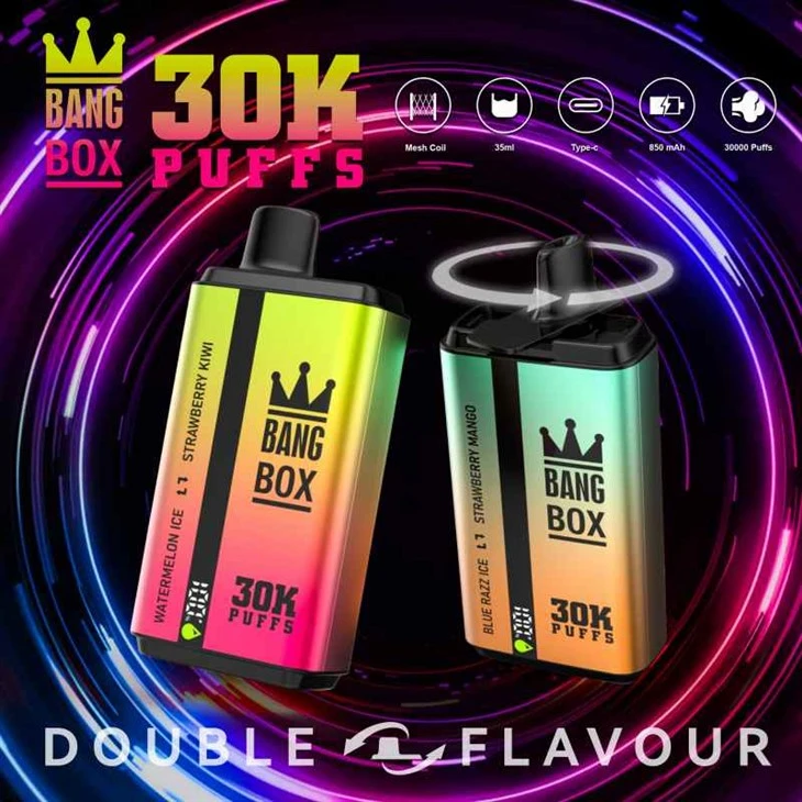 Bang BOX 30000 Puffs Togħmiet Doppju