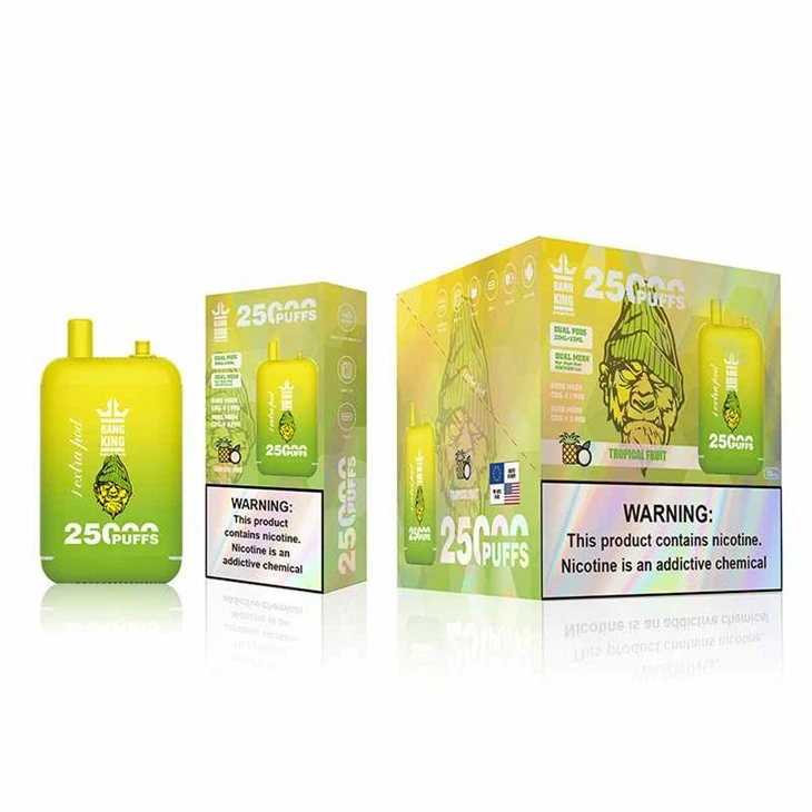 Bang King 25000 Puffs Togħmiet Doppju