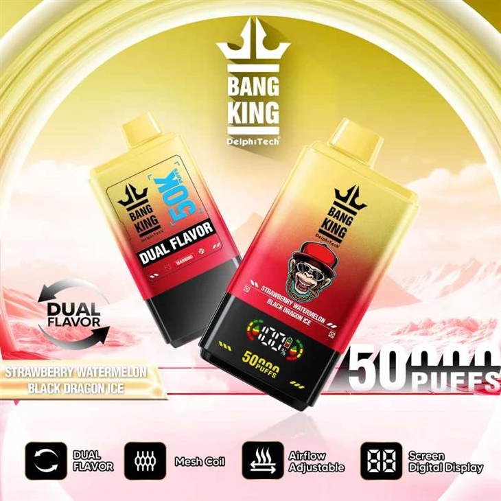 Bang King 50k Puffs Togħma Doppja
