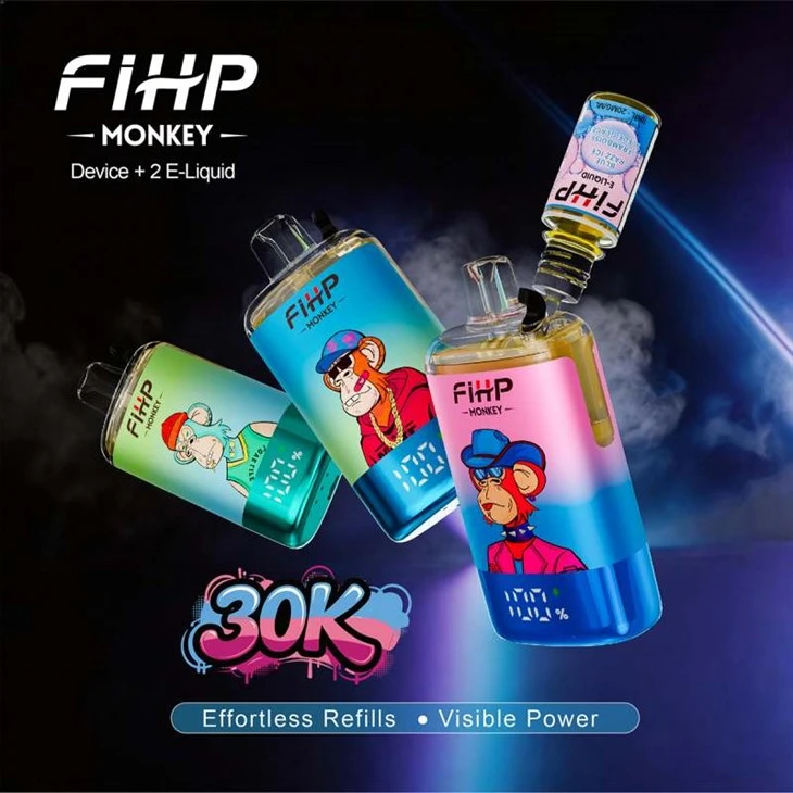 FIHP MONKEY 30000 Puffs TPD li jerġgħu jimtlew
