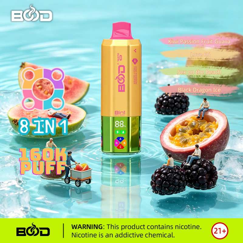 bood vasto 160k 8 in 1 vape