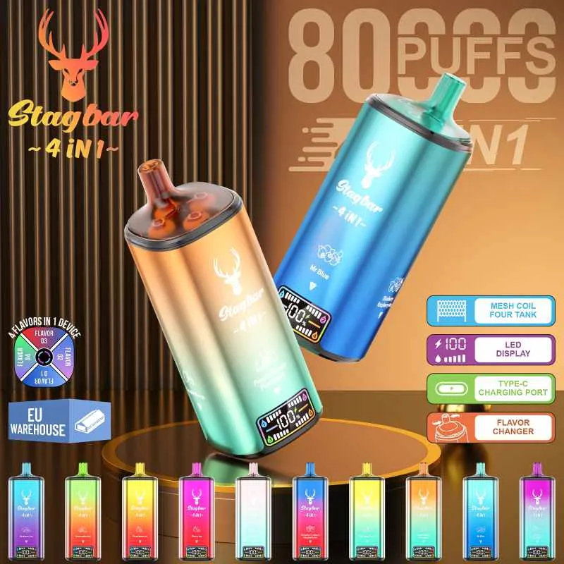 STAG BAR 4 in 1 80K 6 STAG BAR 4 in 1 80K 6