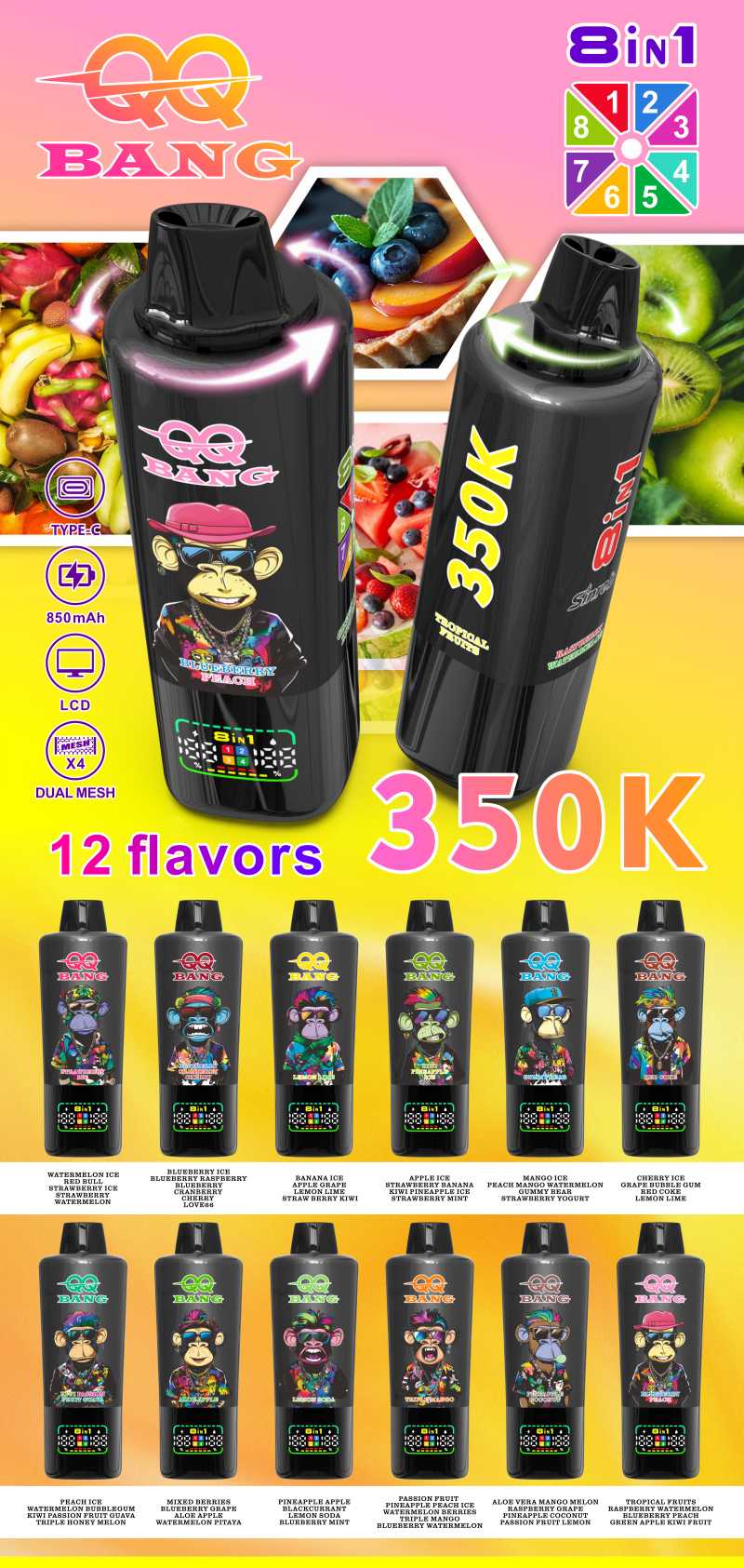QQ BANG 350000 taste