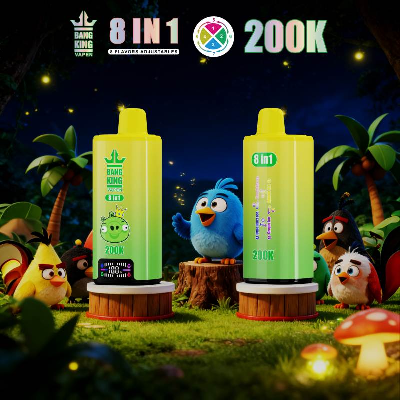 BANG KING VAPEN 8IN1 200K BANG KING VAPEN 8IN1 200K
