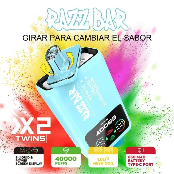 Razz Bar 40000 Togħmiet Doppji