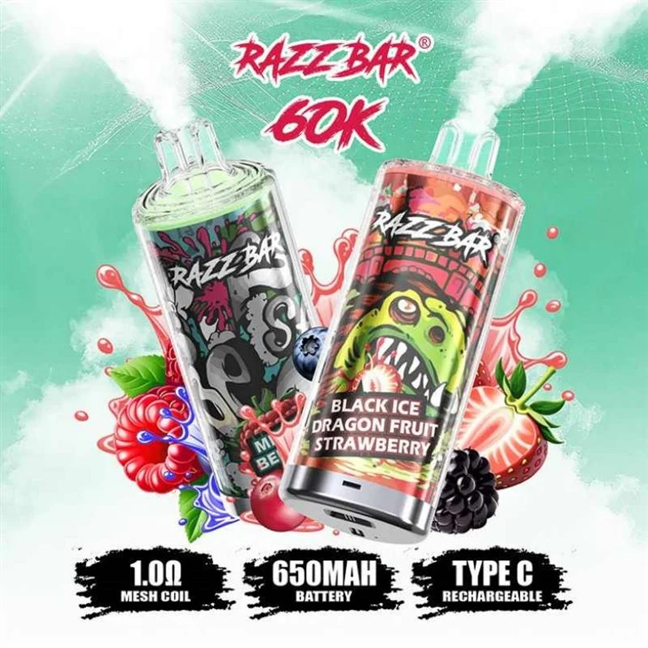 Razz Bar 65000+ Puffs Vape