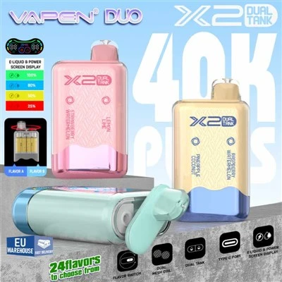 Duo Vapen 40000 Puffs Dual Flavors