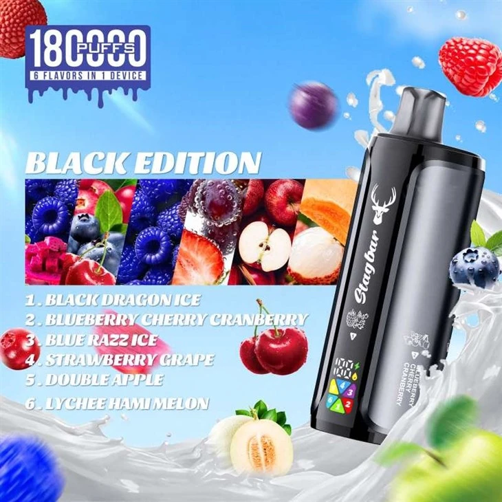 StagBar 6in1 180000 Puffs price